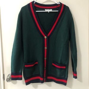 Gucci style sweater cardigans